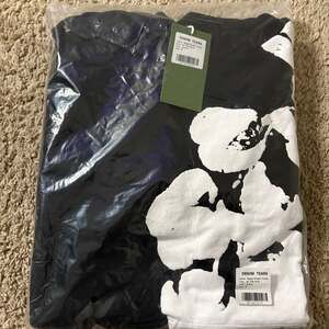 Denim Tears Cotton Wreath Black Zip Hoodie